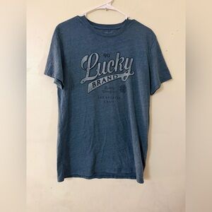 Lucky Brand Slate Blue Men's Tee